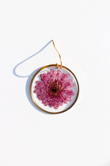 Summer Chrysanthemum Earrings